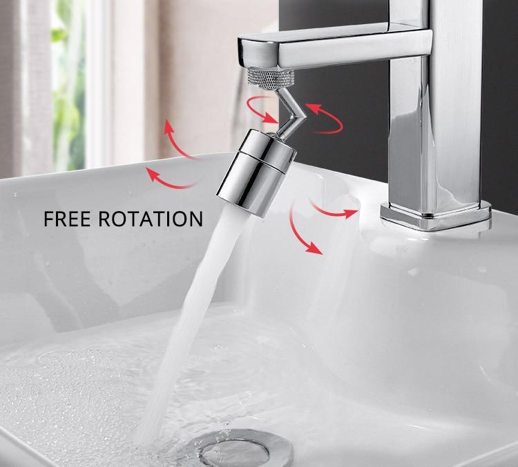 720° Rotation Universal Splash Filter Faucet